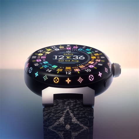 lv tambour horizon light up|louis vuitton smart watch.